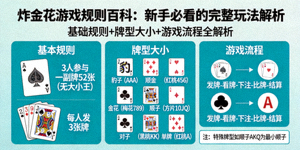 顺金牌型示例图：三张连续的梅花牌，分别是梅花Q、梅花K、梅花A