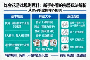 炸金花顺金牌型示例图：三张连续的同花色牌，黑桃Q、黑桃K、黑桃A