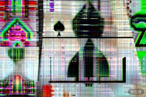 三张A组成的豹子牌型示例图，分别是黑桃A、红心A和方块A