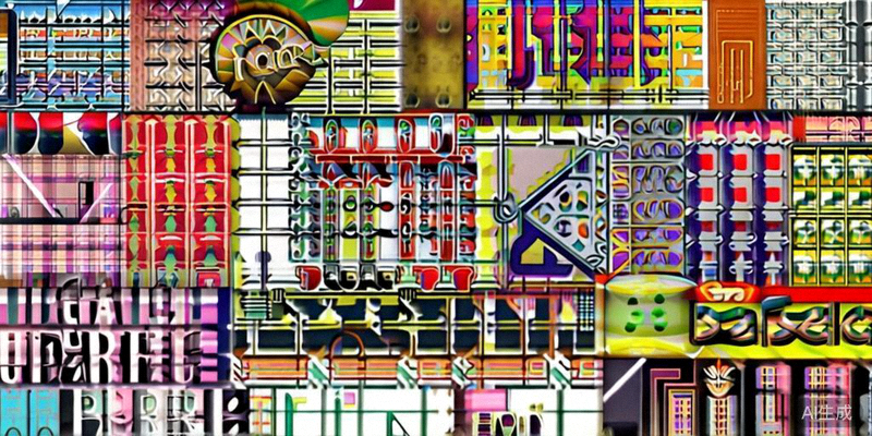 展示多种不同扑克牌游戏名称的创意拼贴画，如桥牌、升级、斗地主等