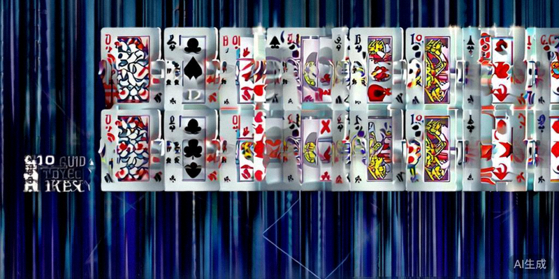 十三张扑克基础玩法完全指南文章封面图，展示排列整齐的十三张扑克牌