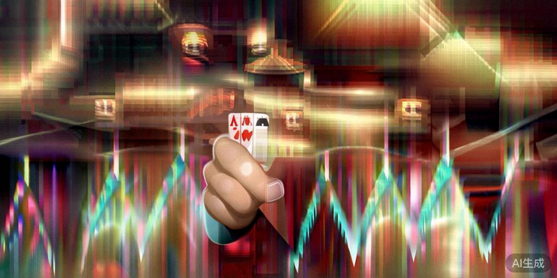新手必读：炸金花游戏规则与获胜技巧详解文章封面图，展示获胜的扑克手牌特写