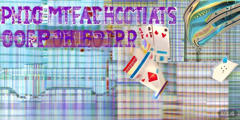 讲解扑克牌组合数学与概率的文章封面图，展示数学公式与扑克牌排列
