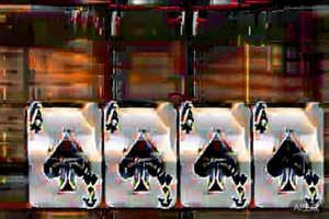 黑桃Q、黑桃K、黑桃A依次排列展示顺金牌型的示例图片